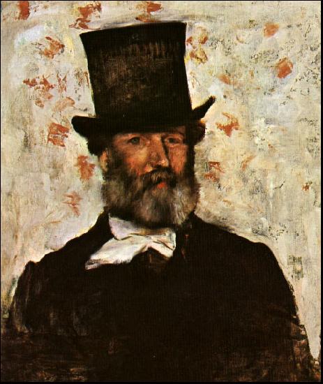 Edgar Degas Leopold Levert oil painting image